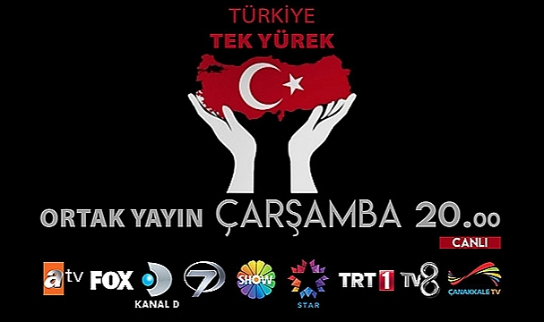 TÜRKİYE TEK YÜREK!