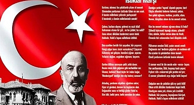 AYGİP GENEL BAŞKANI DANACI ''İSTİKLAL MARŞIMIZI 102 YIL ÖNCEKİ HEYACANLA KUTLUYORUZ''