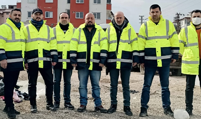 Çanakkale Belediyesi Çalışanları Afet Bölgesinde…