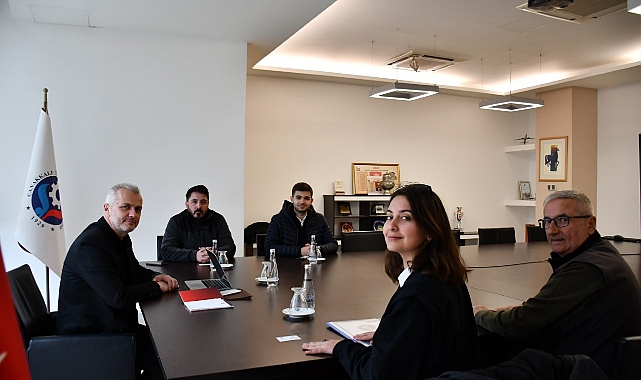 ÇANAKKALE BİSİKLET PLATFORMU 12.ŞEHİTLERE SAYGI SÜRÜŞÜ TEMSİLCİLERİ ÇTSO’YU ZİYARET ETTİ