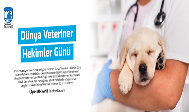 Başkan Sayın Ülgür Gökhan'ın 29 Nisan Dünya Veteriner Hekimler Günü Mesajı
