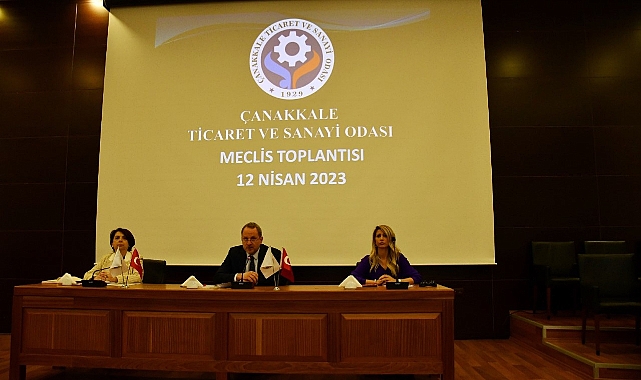 ÇANAKKALE TİCARET VE SANAYİ ODASI NİSAN AYI OLAĞAN MECLİS TOPLANTISI YAPILDI