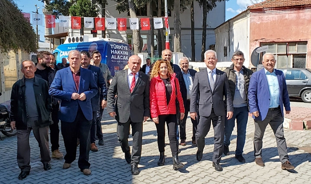 CHP'li Güneş handan Çardak esnafına feribot müjdesi