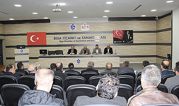 AK PARTİLİ MİLLETVEKİLİ ADAYLARINDAN BİGA TSO'YA ZİYARET