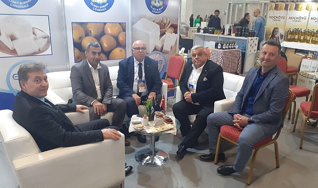 ÇANAKKALE MARKALARI,  3. İSTANBUL PEYNİR VE ZEYTİN FUARINDA GÖZ DOLDURUYOR
