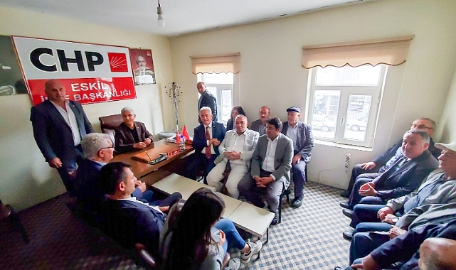 CHP;li Güneşhan Aksarayda seçim çalışması yürüttü