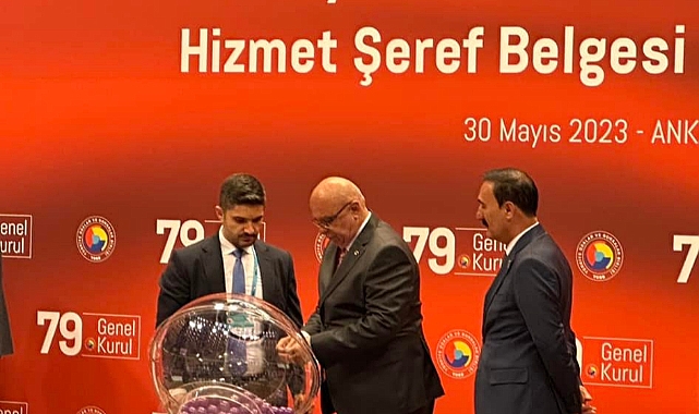 TOBB Delegeleri Hizmet Şeref Belgelerini Törenle Teslim Aldı