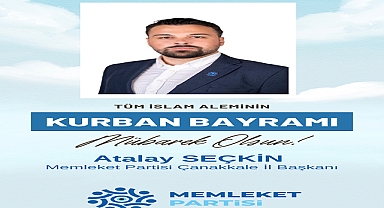 Atalay Seçkin, ''Bayramlar Bir Araya Gelip Paylaşmaktır''.