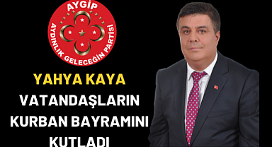 AYGİP'li Yahya Kaya ''Bayramlarımız bizi diğer milletlerden farklı kılan günlerdir.''