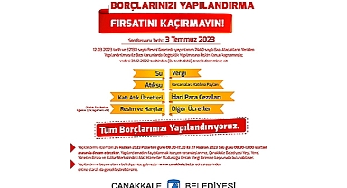 BORÇ YAPILANDIRMA İŞLEMLERİ 26-27 HAZİRAN'DA DA DEVAM EDECEK