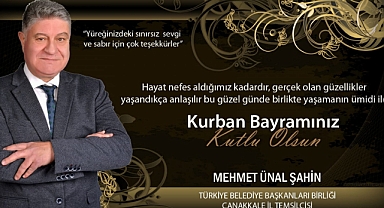 Mehmet Ünal Şahin “Bayramlar her zaman bütünleştirici olmuştur.”