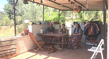 AYGİP'Lİ HÜLYA GÜL, YANGINDAN ZARAR GÖREN KÖYLERİ ZİYARET ETTİ