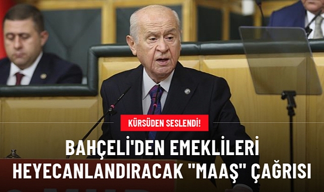 BAHÇELİDEN EMEKLİLERİ HEYACANLANDIRAN ''MAAŞ''AÇIKLAMASI