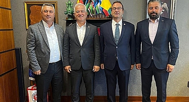 BAŞKAN BAYRAM'DAN ÇANAKKALE MİLLETVEKİLLERİNE ZİYARET