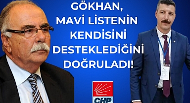 Gökhan, Kızoğlu ve Mavi Listenin kendisini desteklediğini doğruladı