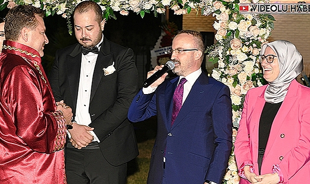 İÇİŞLERİ BAKAN YARDIMCISI TURAN, BALIKESİR'DE DÜĞÜNE KATILDI