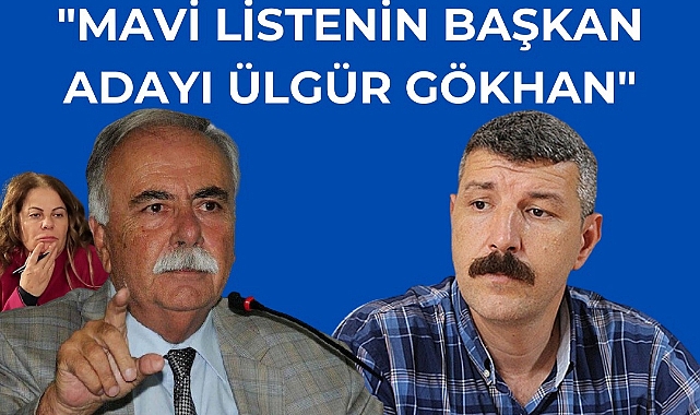 "Mavi listenin, Kızoğlu'nun belediye başkan adayı Ülgür Gökhan!"