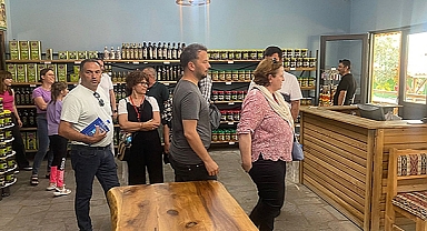 PORTEKİZLİ AKADEMİSYENLER ÇANAKKALE ZEYTİNİNE HAYRAN KALDILAR