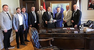 BİGA TSO'DAN BÜLENT TURAN'A ZİYARET