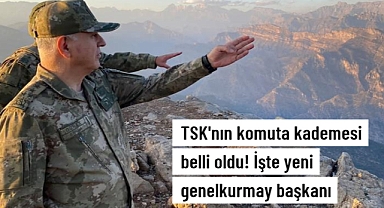 TSK'nın yeni komuta kademesi belli oldu! Genelkurmay Başkanı Orgeneral Metin Gürak