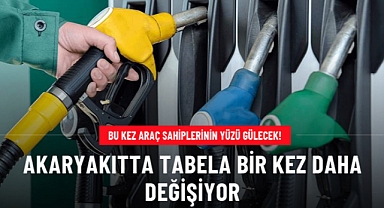 Akaryakıta bu kez indirim geliyor! Benzin 37 lira seviyelerine düşecek