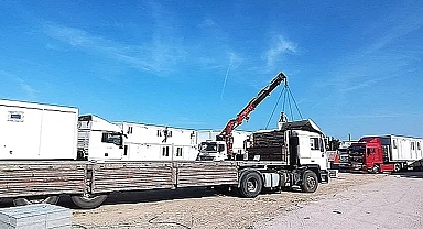 ÇANAKKALE'YE AFAD KONTEYNER DEPOSU