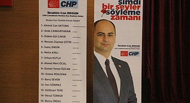 CHP MERKEZ İLÇEDE BAYRAK DEĞİŞİMİ