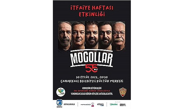 MOĞOLLAR KONSERİNİN GELİRİ YANGINDAN ZARAR GÖREN KÖYLERE AKTARILACAK