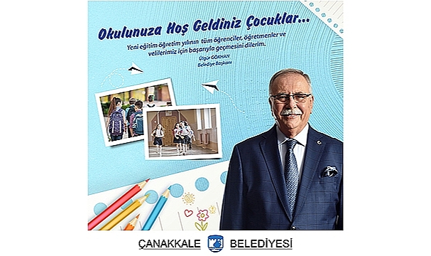 "OKULUNUZA HOŞ GELDİNİZ"