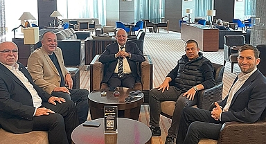 ÇANAKKALE ODA VE BORSA BAŞKANLARI ANKARA'DA