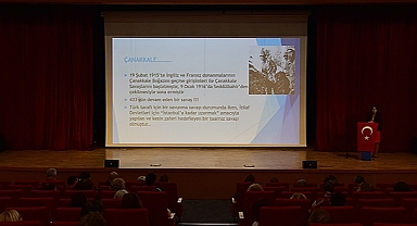 ÇANAKKALE SAVAŞLARINDA TÜRK KADINININ ÖNEMİNİ ANLATAN PANEL GERÇEKLEŞTİRİLDİ