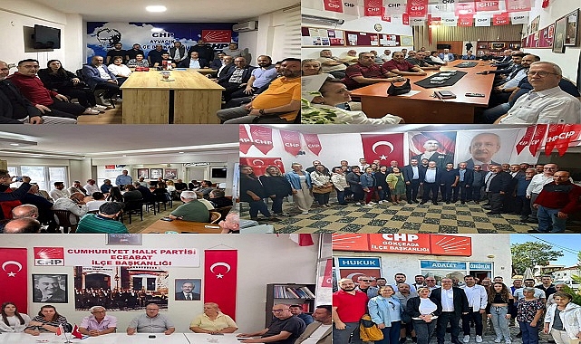 CHP'li Gürbüz ilçe ziyaretlerini tamamladı