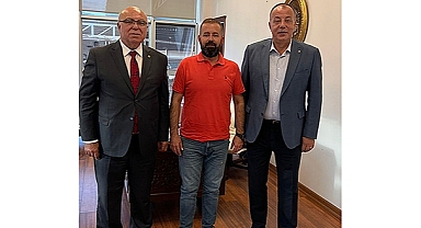 ÇIPLAK KÖYÜ MUHTARINDAN BAŞKAN SEMİZOĞLU'NA ZİYARET