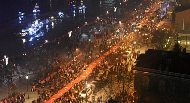 Cumhuriyet'imizin 100. Yılına Özel 2023 Metre Uzunluğundaki Türk Bayrağı Eşliğinde Fener Alayı Düzenlenecektir