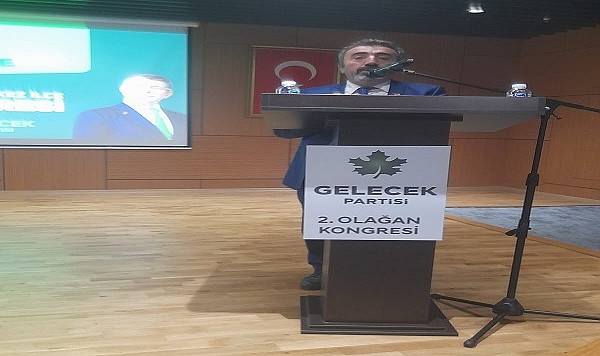 GELECEK PARTİ ÇANAKKALE MERKEZ İLÇE BAŞKANLIĞINA HÜSEYİN ÖZER İLE DEVAM DEDİ