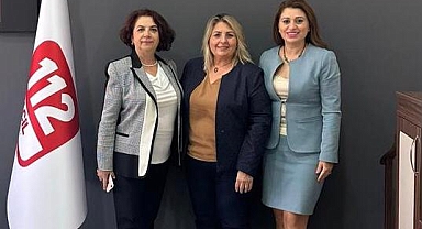 GENEL SEKRETERLERDEN 112 ACİL ÇAĞRI MERKEZİ MÜDÜRÜNE ZİYARET
