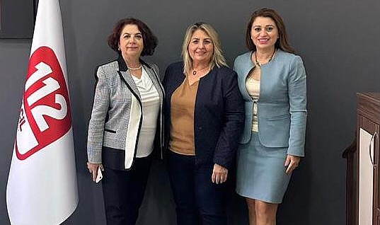 GENEL SEKRETERLERDEN 112 ACİL ÇAĞRI MERKEZİ MÜDÜRÜNE ZİYARET