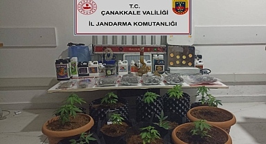 Jandarma'dan Ayvacık ve Gökçeada'da Uyuşturucu Operasyonu