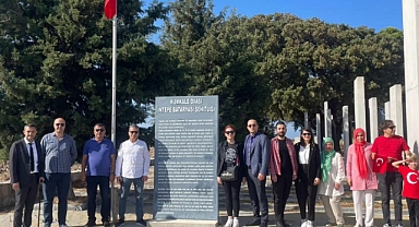 MHP ve Türkiye Kamu-Sen'den Kumkale Şehitliğine ziyaret...