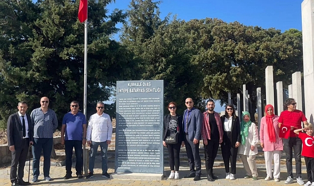 MHP ve Türkiye Kamu-Sen'den Kumkale Şehitliğine ziyaret...