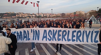 Çanakkale, Ata’sı için yürüdü