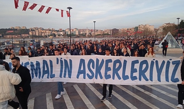 Çanakkale, Ata’sı için yürüdü