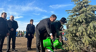 Çanakkale'de 54750 Fidan Toprakla Buluştu.
