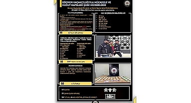 GÖÇMEN KAÇAKÇILARINA DARBE! 18 TUKLAMA