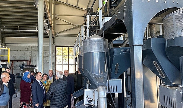 AYVACIK İLÇESİNE  ANTEP FISTIĞI İŞLEME TESİSİ