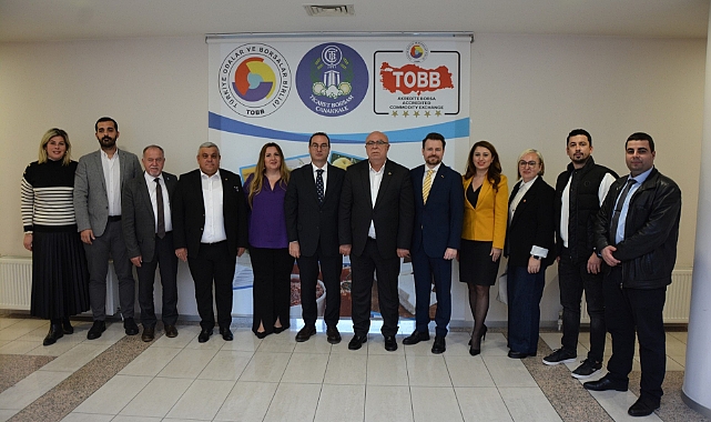 Başkan Abdullah Deniz “Ticaret Borsası olarak tüm partilerimize eşit mesafedeyiz''.