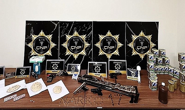 ÇANAKKALE'DE NARKOTİK OPERASYONU