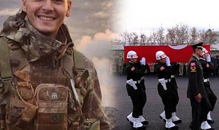 ÇANLI ŞEHİDİMİZ, SON YOLCULUĞUNA UĞURLANDI