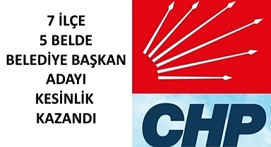CHP Çanakkale'de 7 İlçe 5 Beldenin Belediye Başkan Adayları Belli Oldu