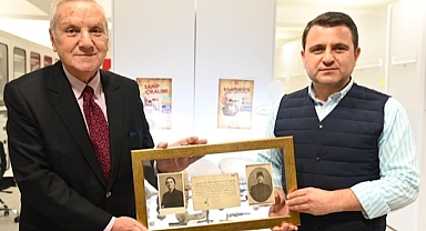 Enver Paşa İmzalı Belge Alan Başkanlığına Bağışlandı